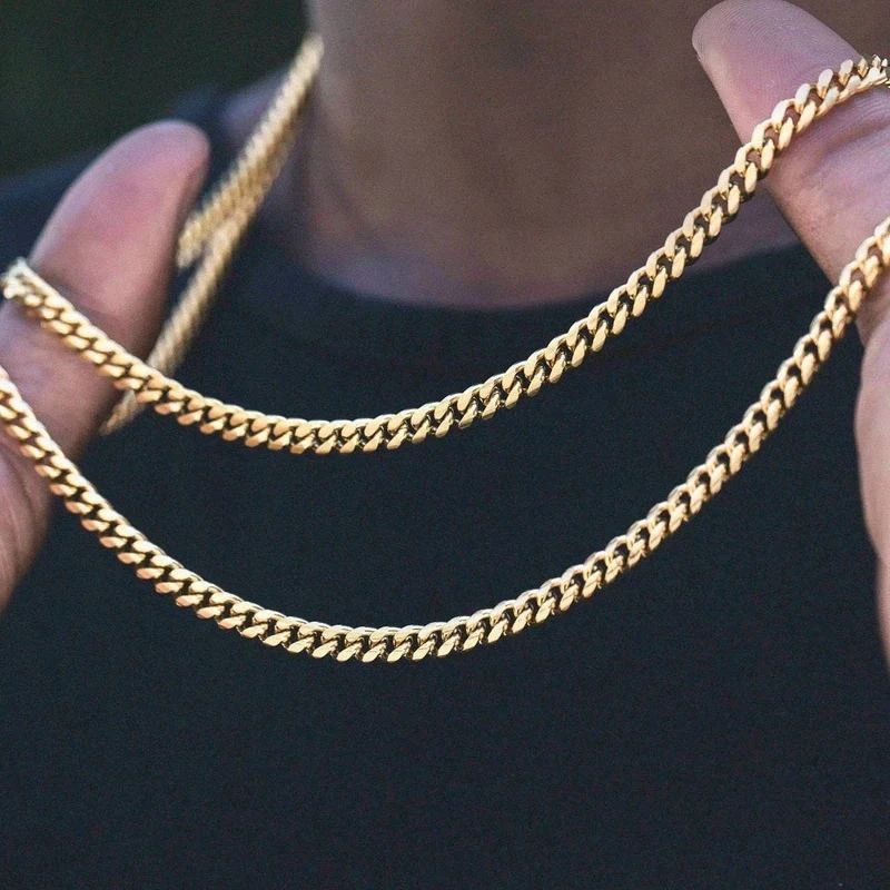 Cod Kalung Titanium Pria Kalung Pria Titanium Kalung Rantai Pria Kalung Pria Kalung Rantai Titanium 