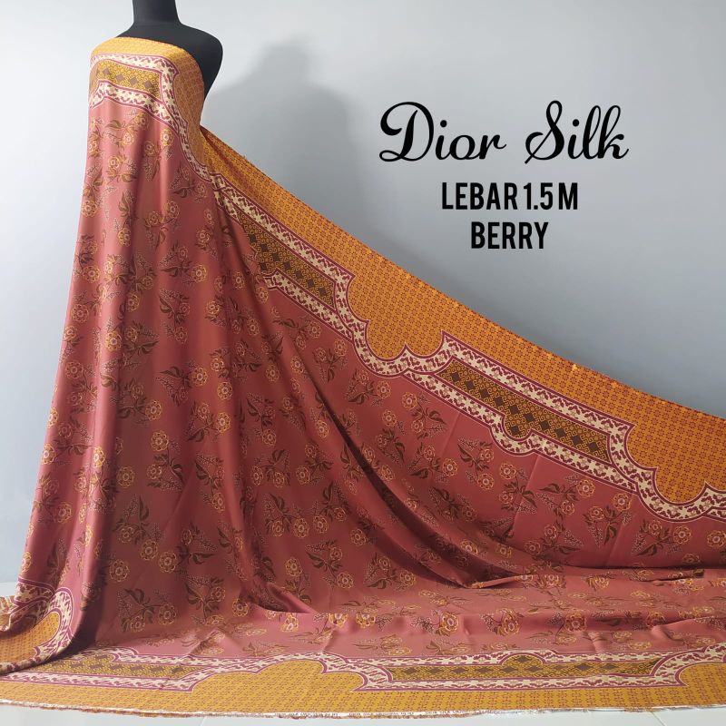 Bahan Dior Silk