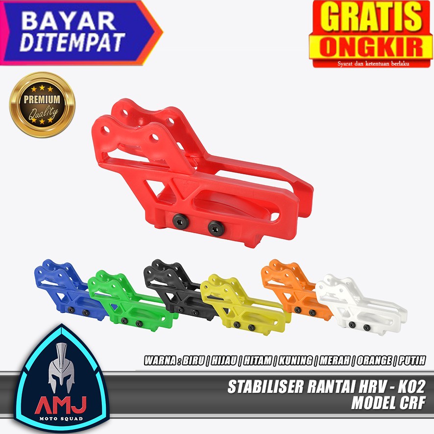 Stabiliser Rantai HRV - K02 CRF 150L Warna spakbor crf 250 , crf150 , spakbor depan crf 250,