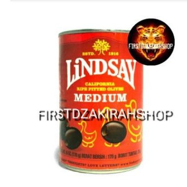 

Lindsay california ripe pitted olives medium 75gr