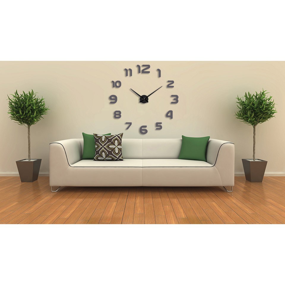 Jam Dinding Besar DIY Giant Wall Clock Quartz Creative Design 80-130cm90- 120 cm DIY-105 Grab Medan