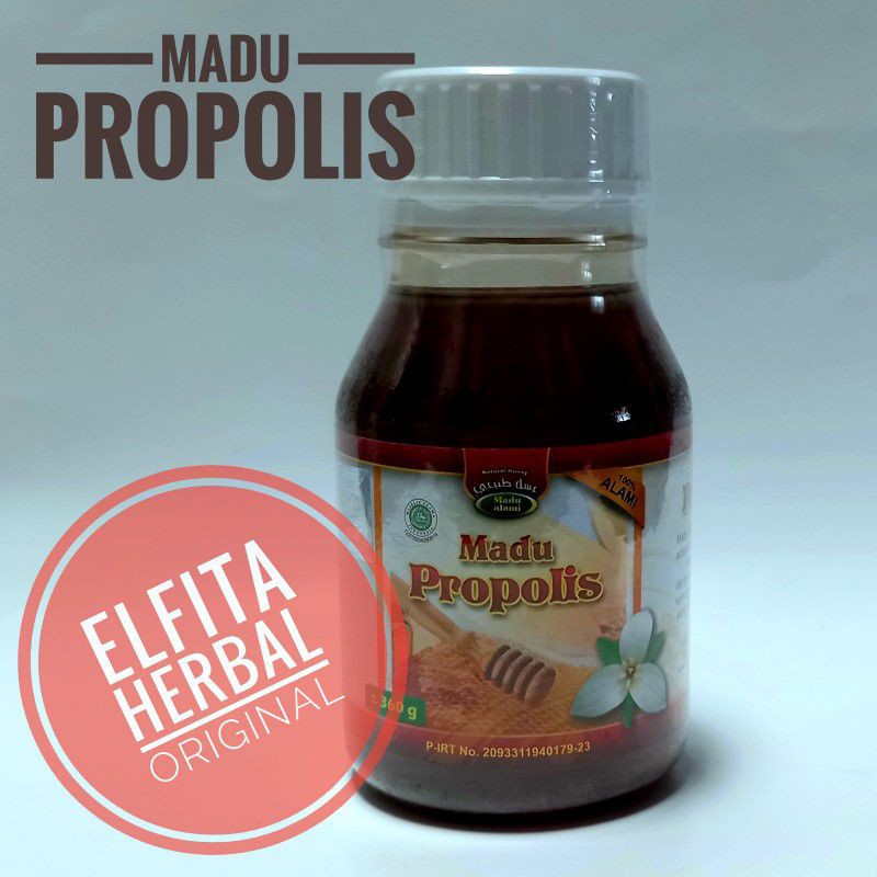 

Madu propolis Al ghuroba 360 gram khusus pulau jawa asli