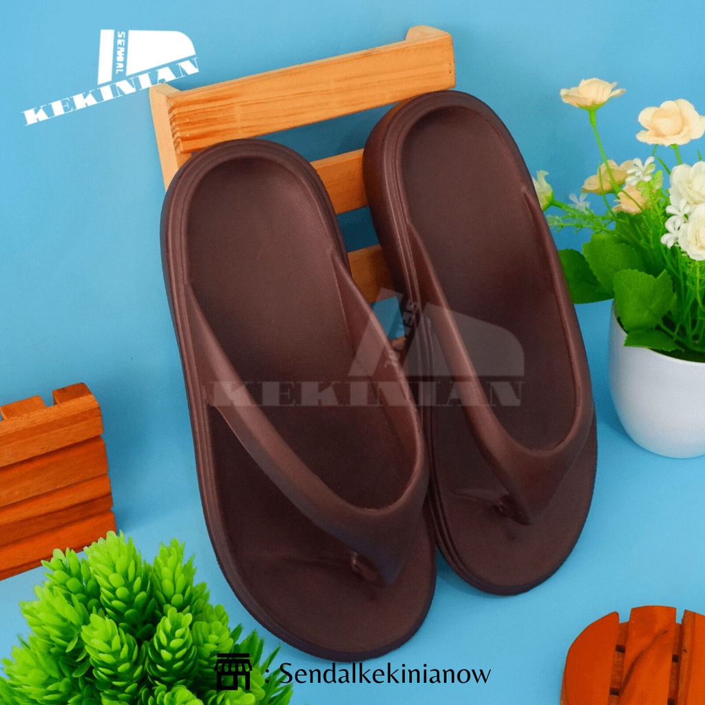 Sandal jepit dewsa/ sandal jepit pria Karet rumah outdoor