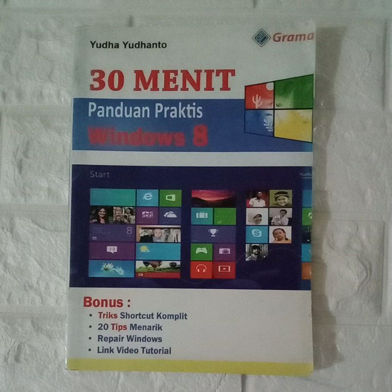 buku 30 menit panduan praktis windows 8