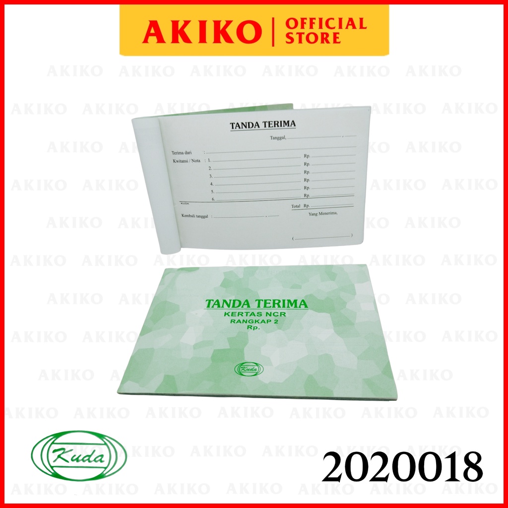 

Kwitansi Tanda Terima RP 1/4F 25x2 R2 NCR