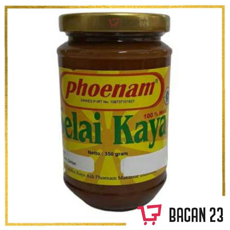 

Selai Kaya Phoenam (350gr) / Selei Kaya Home Made / Bacan 23 - Bacan23