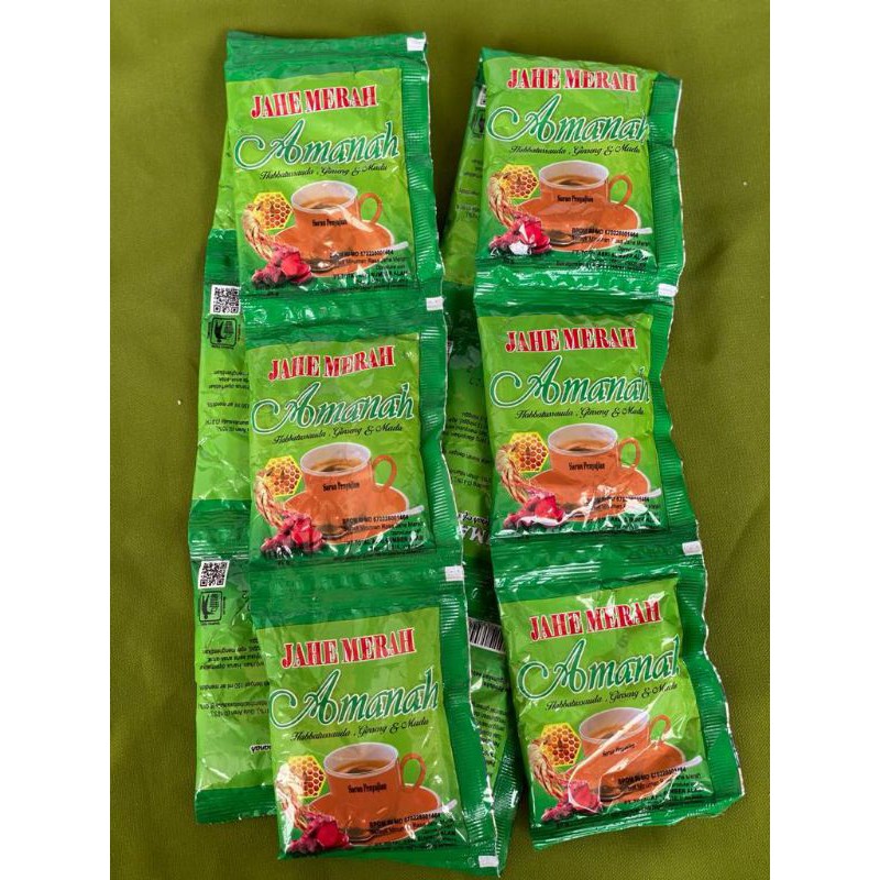 

jahe merah sachet 12 pcs