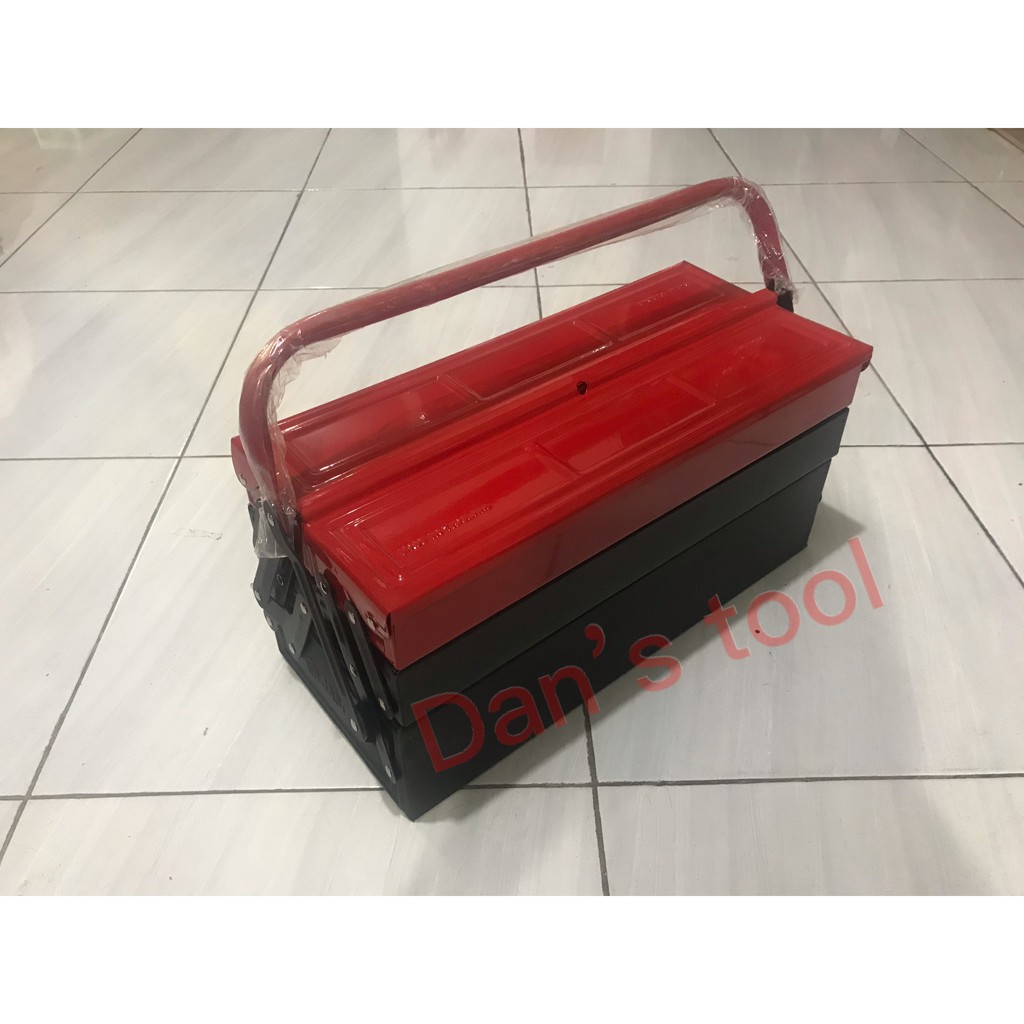 Tool Box JASON 3 Susun Merah Hitam