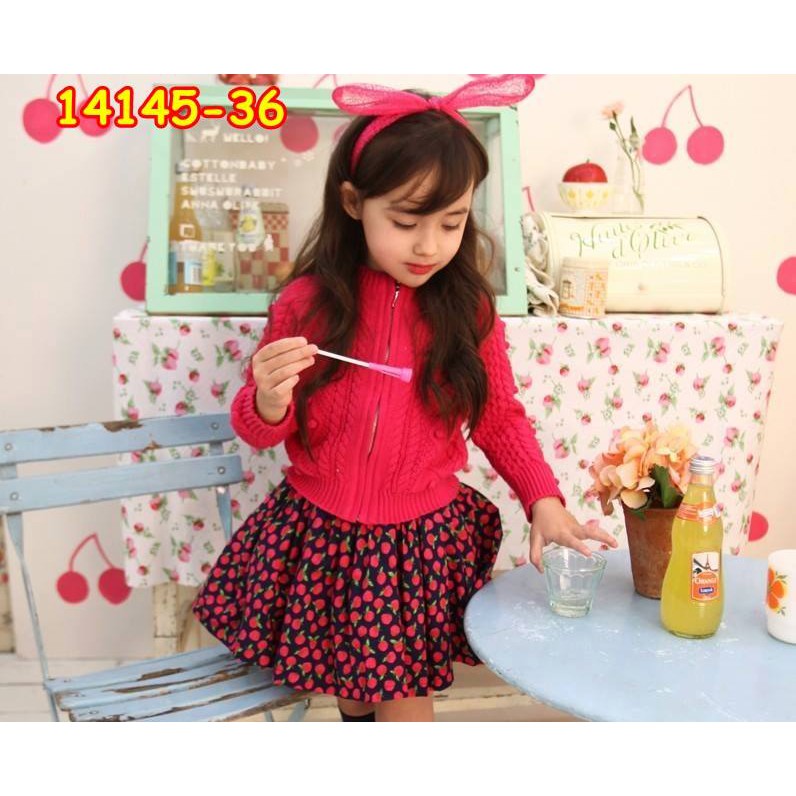 14145-36 / BAJU FASHION GIRL / SWEATER ANAK