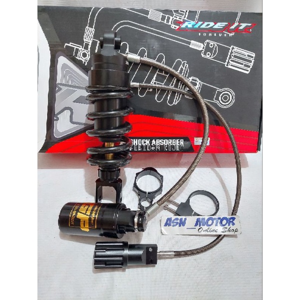 Monoshock TABUNG PISAH Fleksibel Ride it GP103 dan GP 104 Triple klik Vixion New Old R 15 Xabre