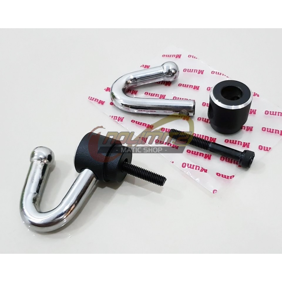 Hook / Gantungan Barang Mumo Bandul Universal NMAX Aerox 155 Vario Scoopy Beat