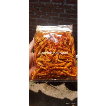 

BASRENG baso goreng gurih stik pedas daun jeruk 250gr