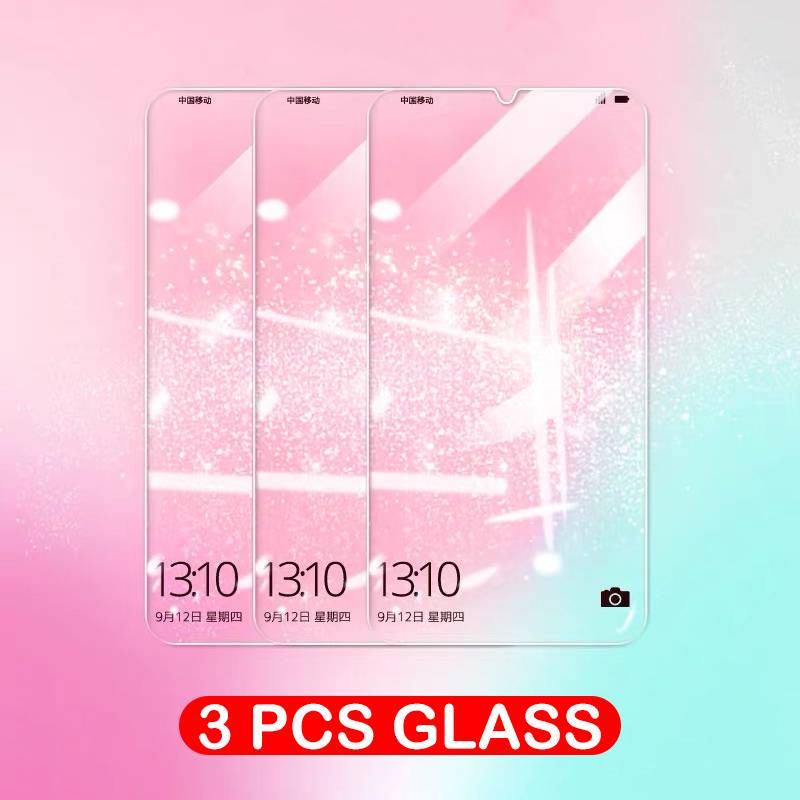 3pcs Full Cover Screen Protector Tempered Glass For Huawei Honor 10i 20 Pro 8X 9X 8A 9A 10X 9 8 10 lite tective Clear Glass Film