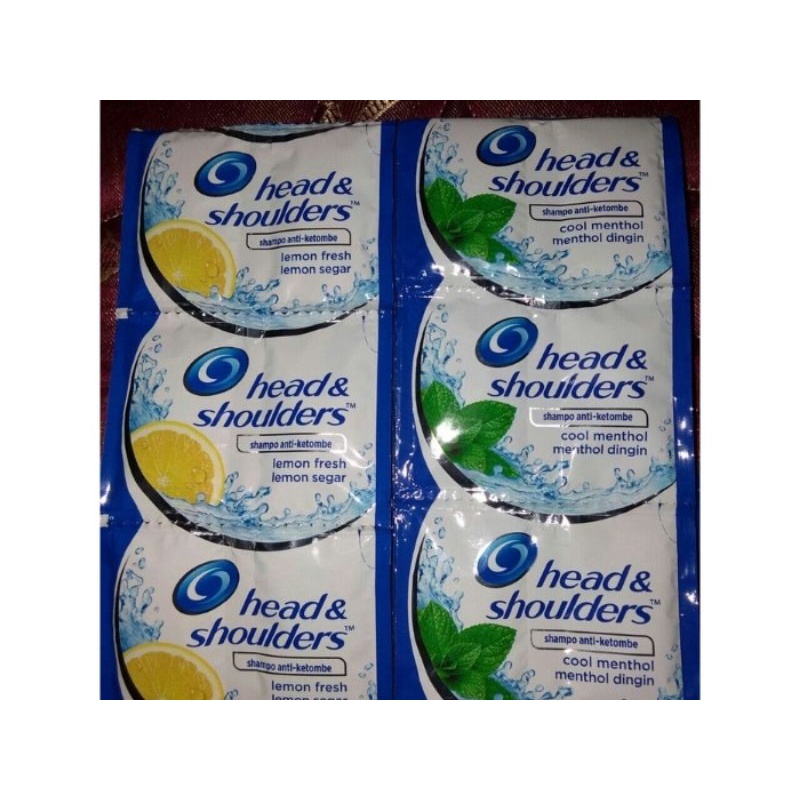 Head Shoulders Shampo ll Shampoo Heads Shoulders Sachet