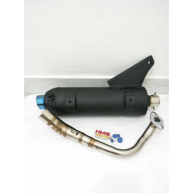 Knalpot Tsukigi Leher Stenlis Beat - Scopy - Beat F1- Beat Pop - Beat Street - Spacy - Vario 110 Led