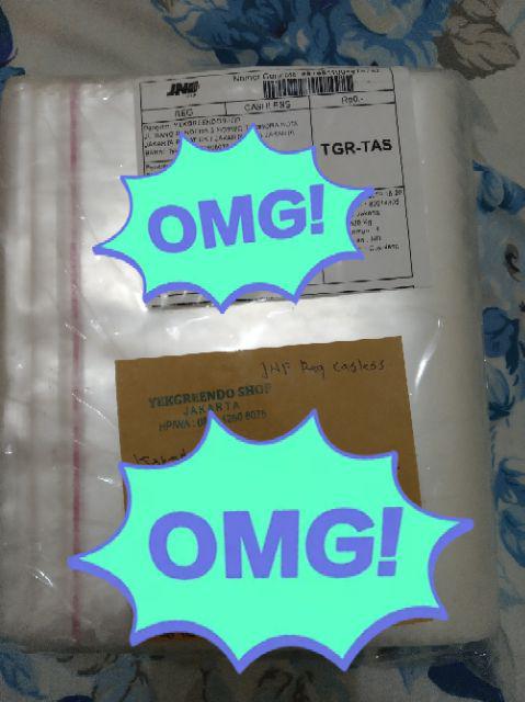 Plastik Opp Seal Uk 20cm X 30cm ( 100 Lbr ) Plastik Garment Seperti Baju Kemeja, Kaos, Sweater