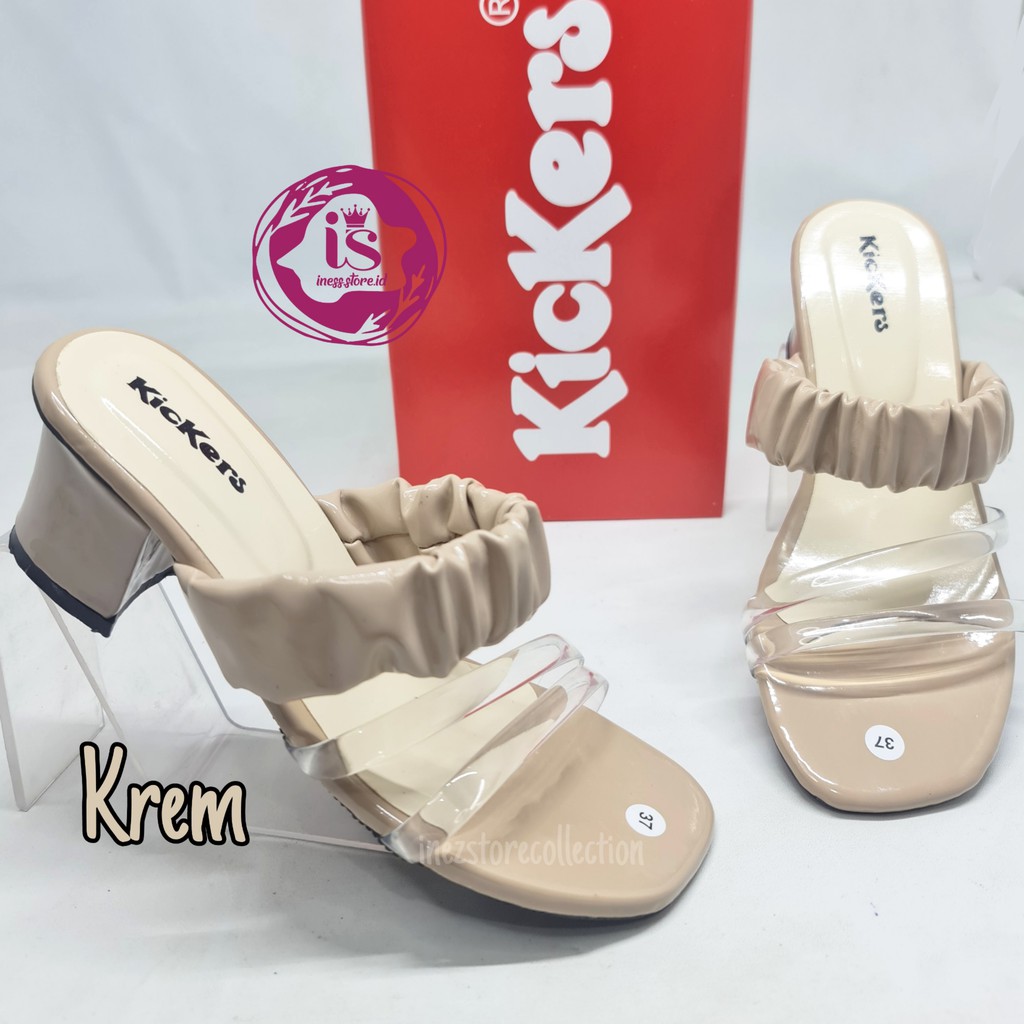 WEDGES SENDAL WANITA JELLY KICKERS ANDIN KODE K-04 TERBARU BERKUALITAS