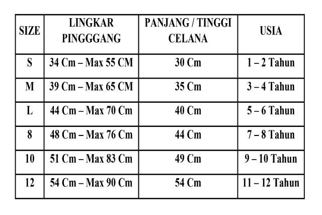 Celana cargo anak / Celana pendek anak laki -laki