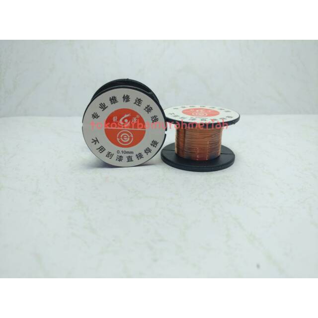 KAWAT JUMPER KABEL JUMPER 0.10 MM KAWAT PENYAMBUNG ARUS KAWAT TEMBAGA EMAIL KABEL JUMPER HP