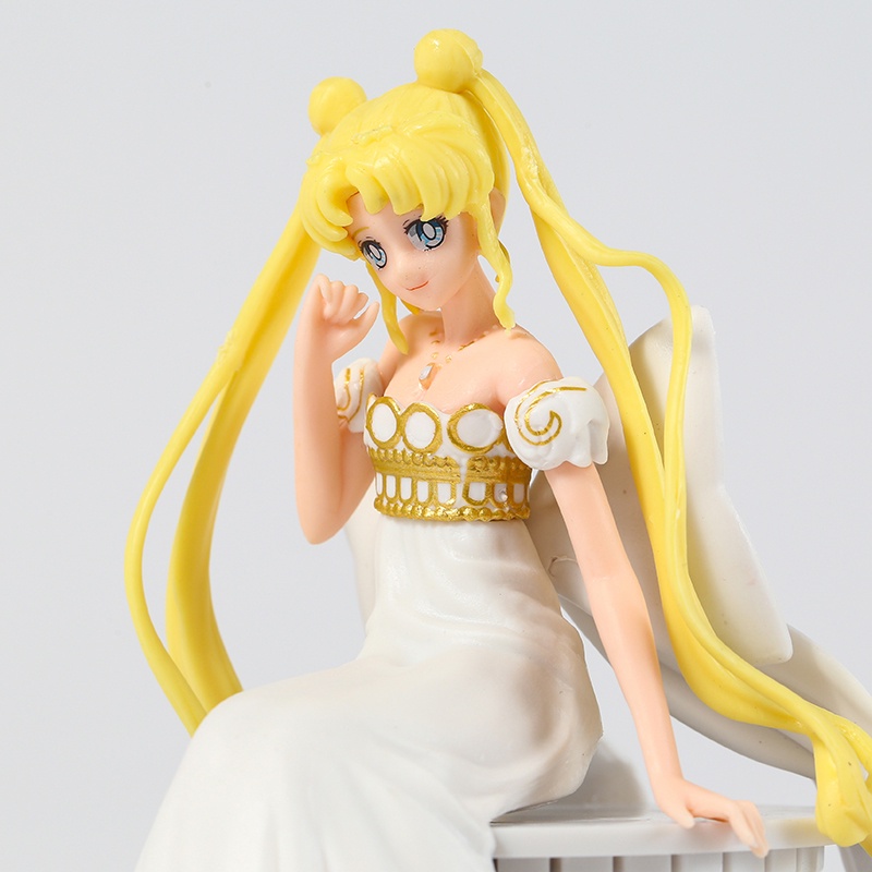 Action Figure Anime Sailor Moon Ukuran 13cm Untuk Dekorasi Kue