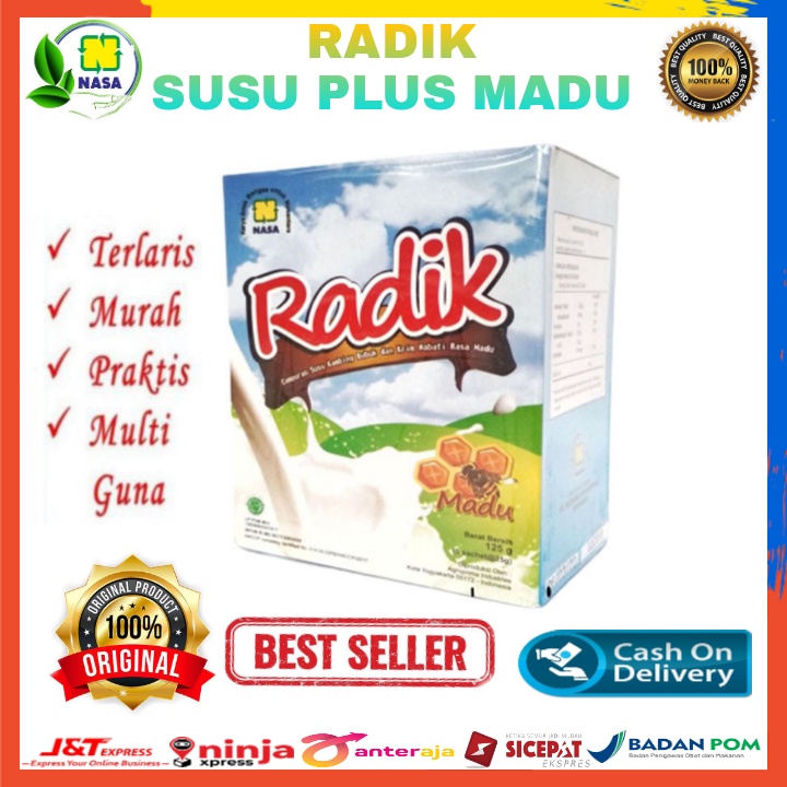 

COD/MINUMAN KESEHATAN/RADIK PLUS MADU NASA/SUSU KAMBING ETAWA/SUSU RADIK/RADIK/SUSU PLUS MADU/SUSU MADU/SUSU BUBUK/SUSU KAMBING ASLI/ORIGINAL PRODUK NASA 100% ASLI