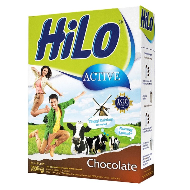 

Hilo Active Chocolate / Coklat 750 Gram Box