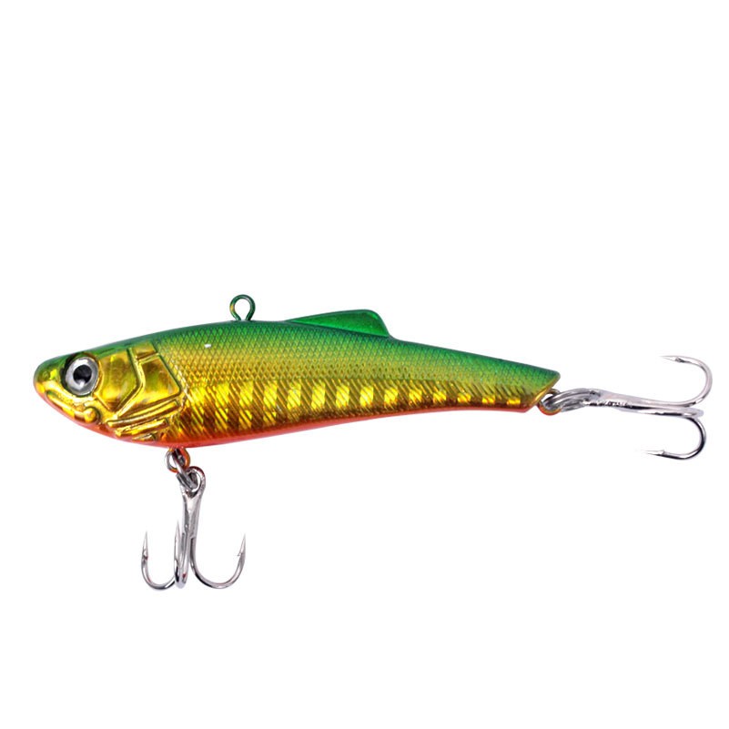 Shengyao 1Pcs New Sinking VIB Fishing Lure 8.5cm/6.3g Swimbait Bass Wobbler Lifelike Minnow Memancing Ikan Kait