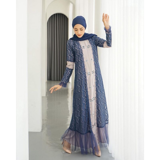 Alham Dress Adha Series Original by Hanaali