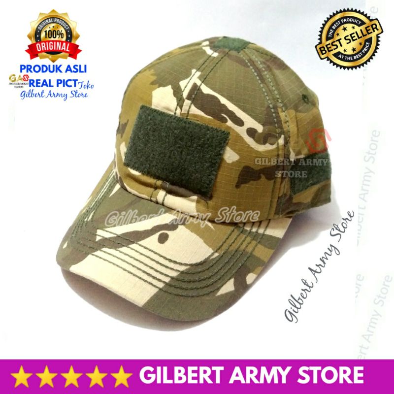 Topi Velcro Loreng libanon lebanon Tactical Gilbert Army Store Murah Grosir