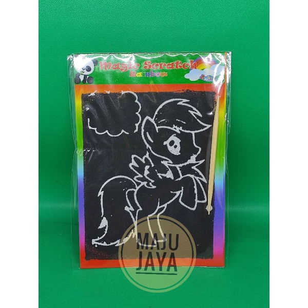 Gosokan Magic Scratch Arsir Karakter Isi 20 Pcs