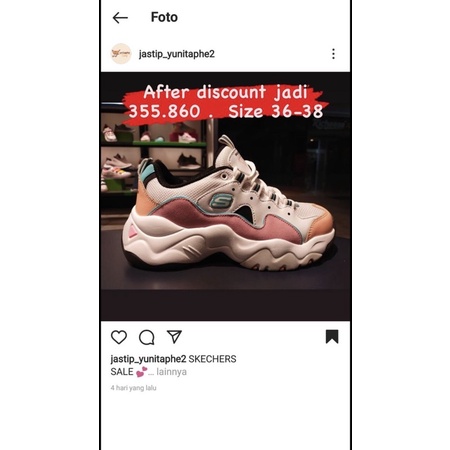 JASTIP SKECHERS SEPATU WANITA DISKON MURAH SALE