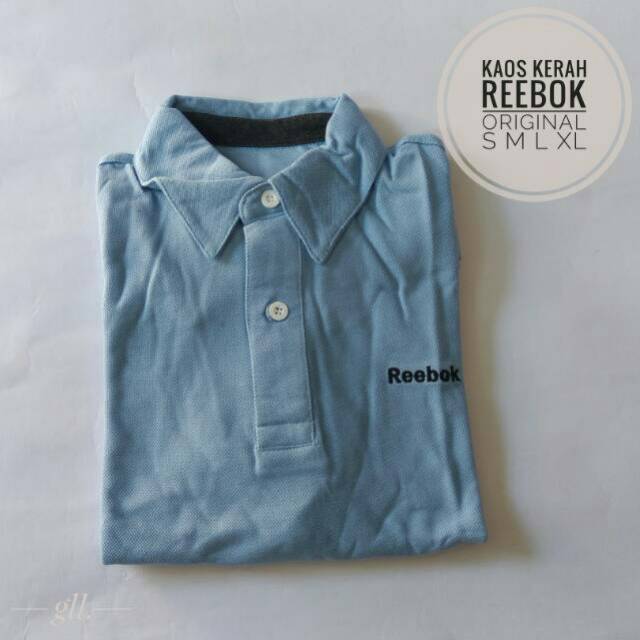 Kaos Kerah Reebok Original