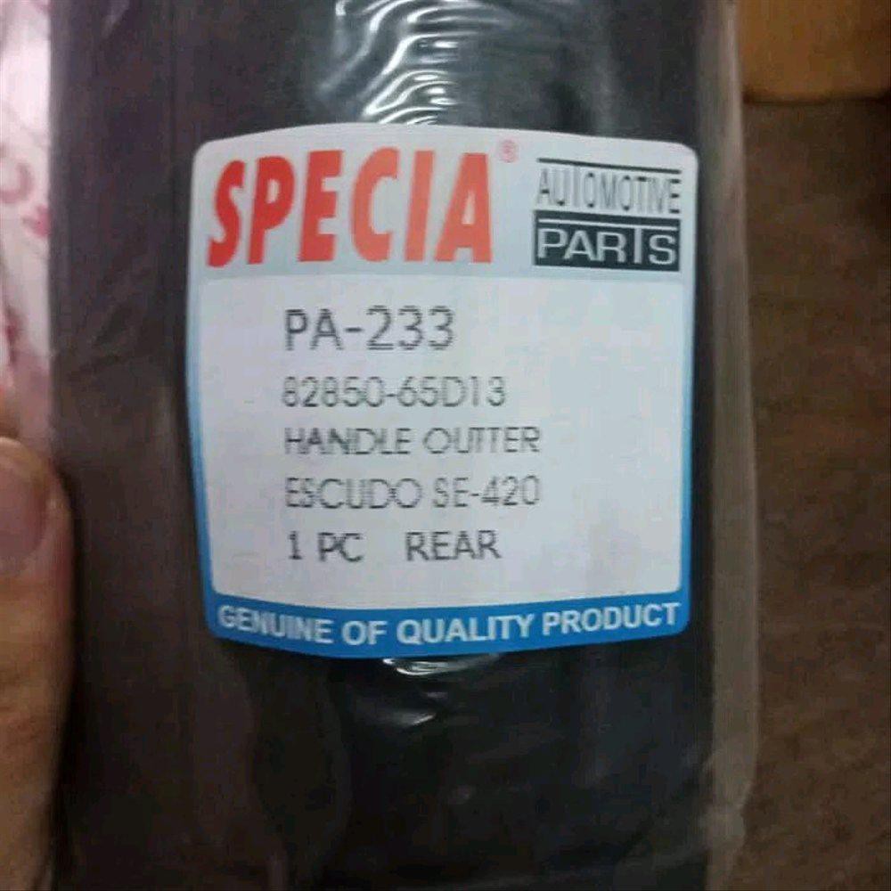 handle pintu bagasi belakang escudo