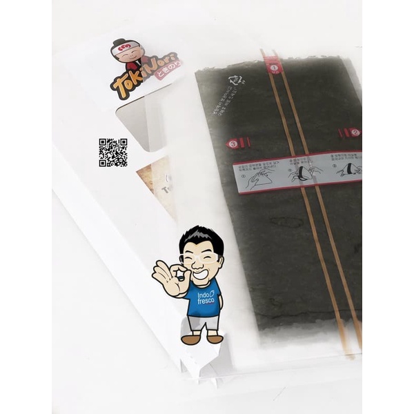 

MURAH Tokinori Triangle Onigiri Nori Wrapper- Roasted Seaweed 10 lembar