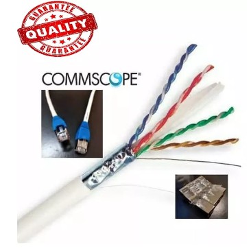 50 METER AMP COMMSCOPE LAN OUTDOOR (F/UTP) CAT5E SIAP PAKAI