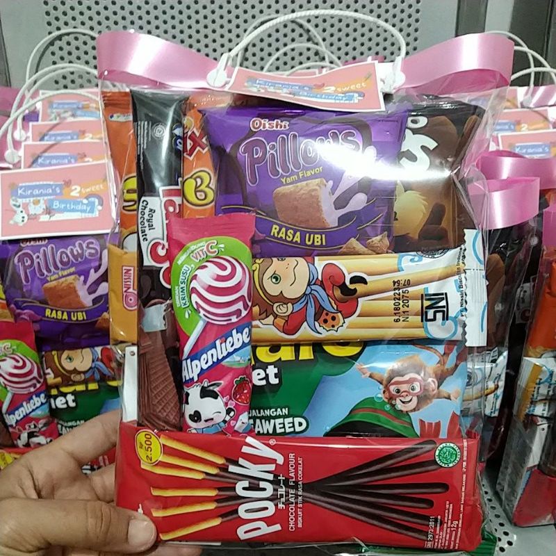 Bingkisan ulang tahun anak/paket ulang tahun anak/ hampers ulang tahun anak