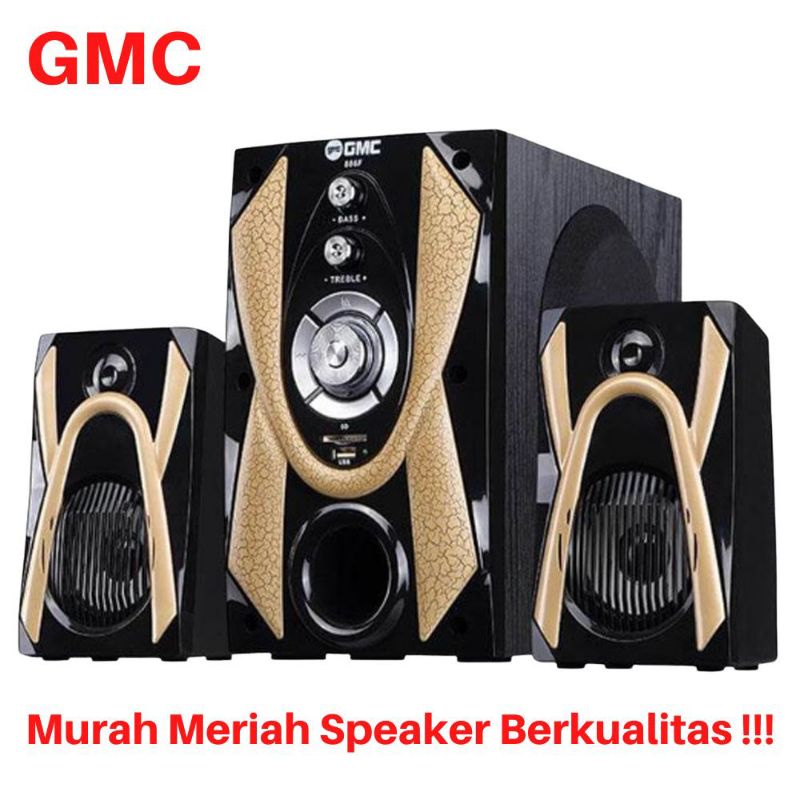 Speaker GMC 886F Bluetooth Speaker Aktif