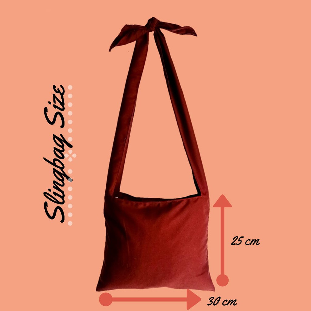 Adjustable bag Slingbag Medium (Ada Resleting) Kekinian || Kiiyoomii || Talia tsuno slingbag