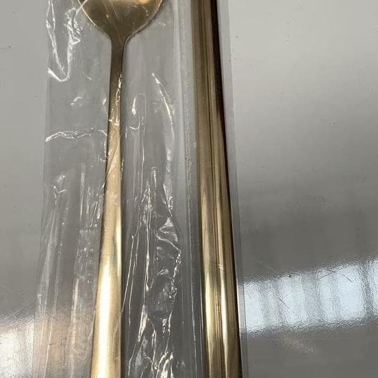 monggo] SENDOK SUMPIT KOREA WARNA GOLD (Sujeo Gold)