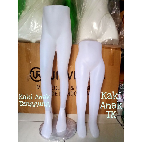 Manekin Kaki Anak Patung Kaki Anak Bening