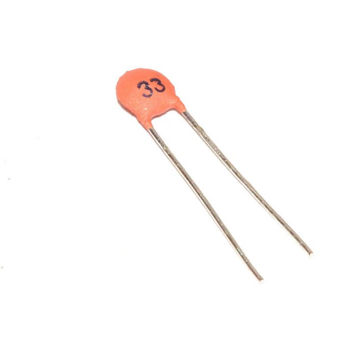 CAPACITOR CERAMIC 0.000033UF 33PF 0.033NF 50V 330