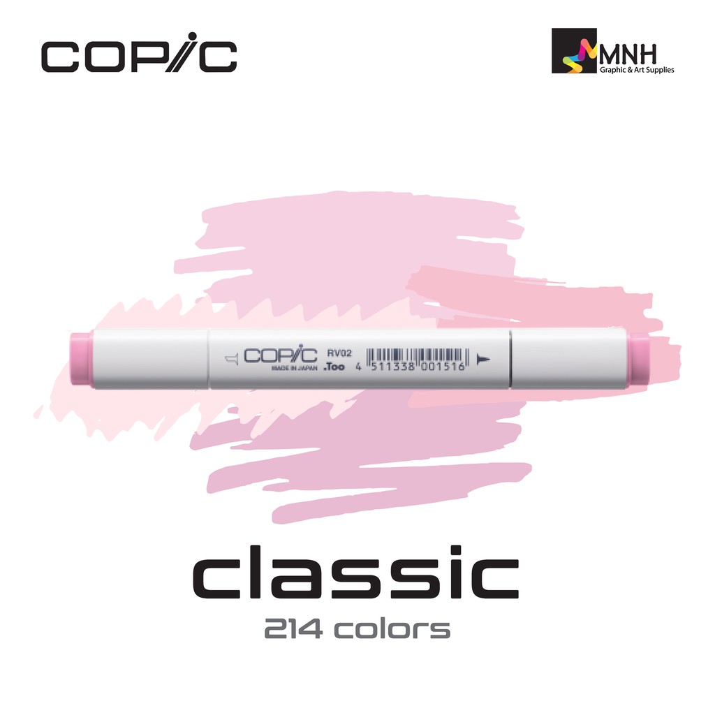 

Copic Classic Marker Red-Violet Series (Satuan) Type 1