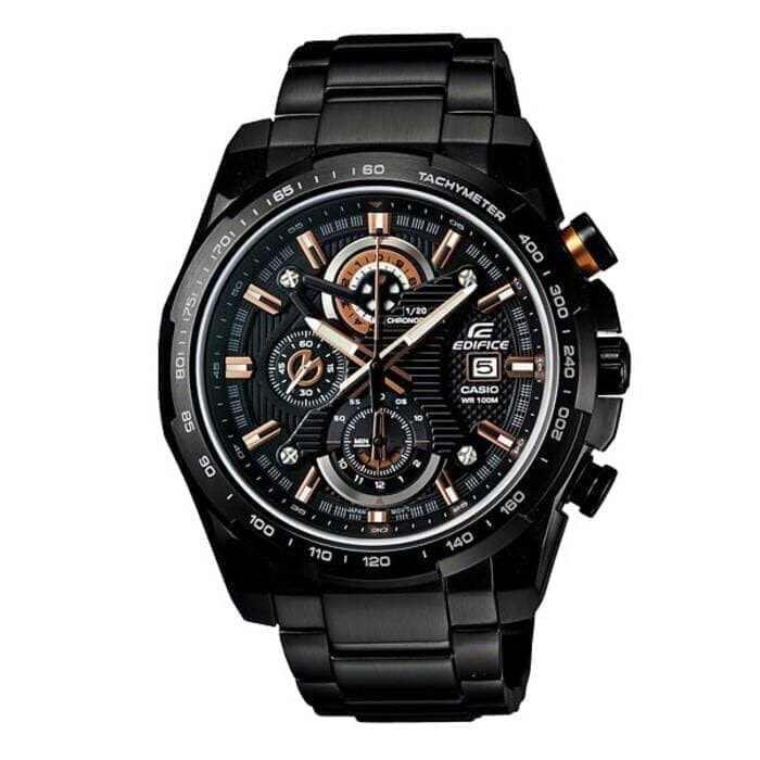 Jam Tangan Pria CASIO Edifice EFR-523BK-1 EFR 523BK ORIGINAL RESMI