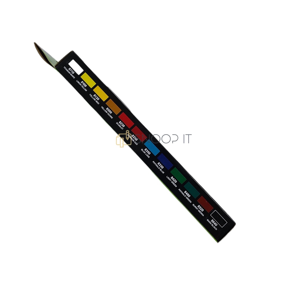 

H7Y Cat Akrilik V-TEC VT-612/A Acrylic Colours 12 Warna x 6 ML - Set SHSNP