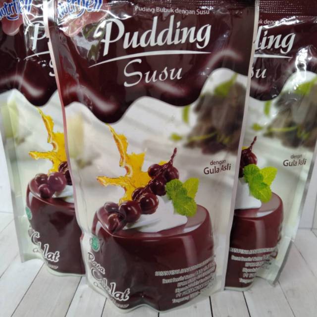 

Puding susu Nutrijell rasa coklat 145g