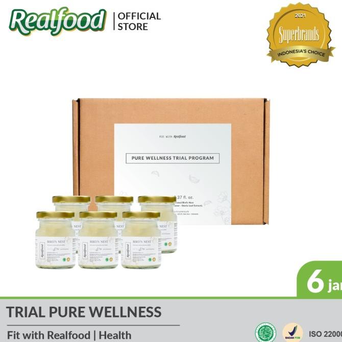 

Realfood Trial Pure Wellness Minuman Sarang Burung Walet + Daun Stevia | Minuman