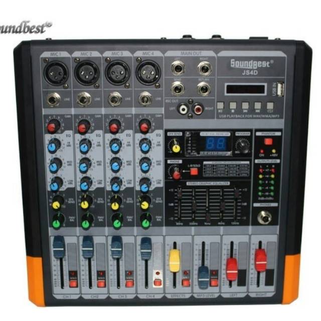 Power mixer soundbest JS-4D 4chanel