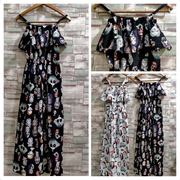 TERMURAH JUMPSUIT VINTAGE RETRO TERBARU DAN TERLARIS// TONNI DJAYA