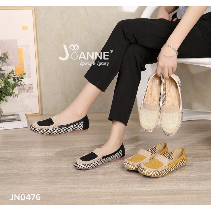 RESTOCK! [ORIGINAL] JOANNE Comfy Loafers Shoes Sepatu Wanita #JN0476