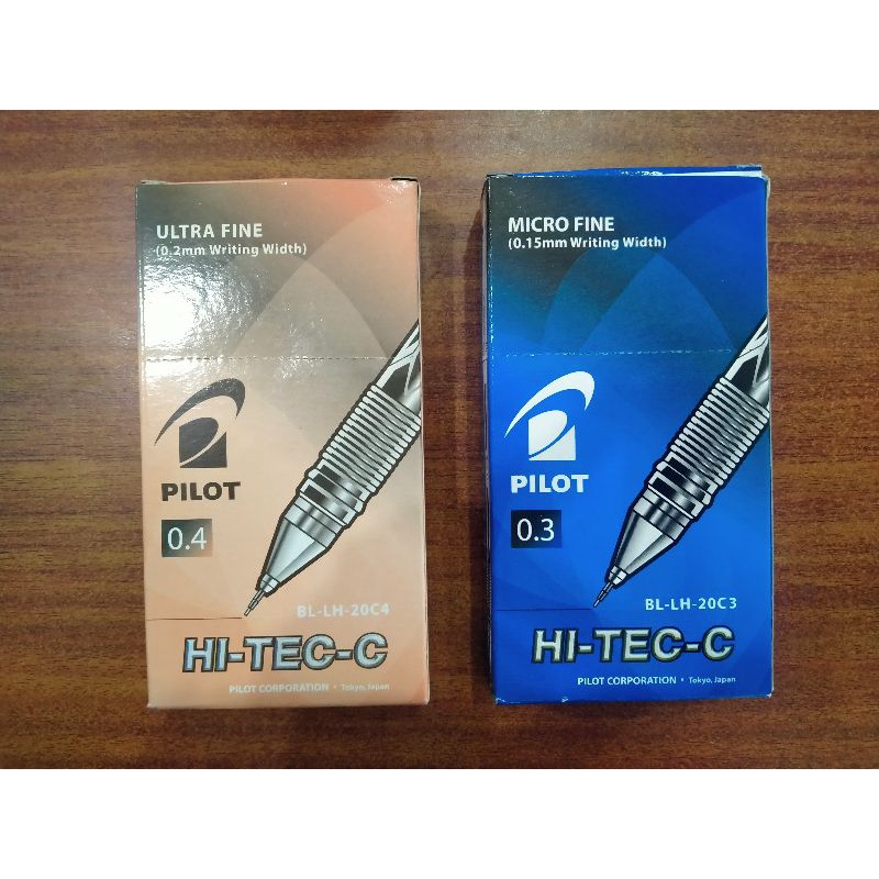 

Pulpen Bolpen Pilot Hitech 0,3 dan 0,4 [ Ecer]